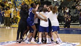 ▲李吟娸關鍵3分打幫助世新奪下3連霸。（圖／記者劉彥池攝影）