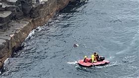 釣客,瑞芳,新北市,貢寮,落海,龍洞灣岬,（圖／翻攝畫面）