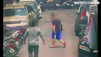 內湖男持刀趴趴走　叔叔霸氣奪刀壓制