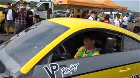 廖老大嗆杰爺，溪州試車，打龜號車手南霸天郭國信，專業D2賽車手(圖／翻攝畫面)