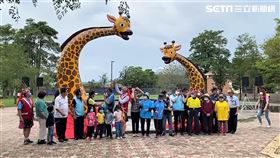 台東鹿野梅花鹿公園揭幕。（圖／翻攝畫面）