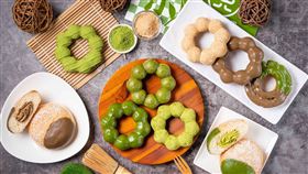 Mister Donut x 一〇八抹茶茶廊首次聯名合作。（圖／品牌提供）