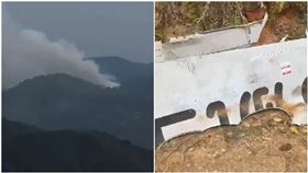 中國波音737客機廣西墜機。（圖／翻攝自沸點視頻微博）