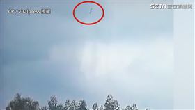 中國東方航空波音737墜毀 垂直墜機畫面（圖／AP／viralpress授權）（此畫面假的！此圖勿用）