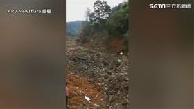 中國東航波音737墜毀 飛機殘骸（圖／AP／Newsflare授權）