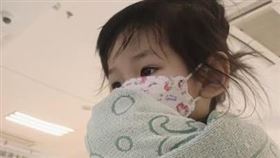 小女童多米是極罕見的RH陰性AB型血(俗稱熊貓血)。（圖／翻攝自中新網）