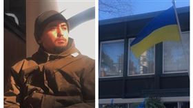 去烏克蘭當志願軍的王芮緹（圖／翻攝自柳人不悔臉書）