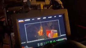 劉品言貼出《華燈初上》的拍攝幕後影片。（圖／翻攝自劉品言臉書）