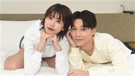 宋偉恩和陳璇接受《三立新聞網》專訪。（圖／梁恩智提供）