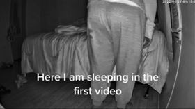 深夜聽驚悚詛咒：去死！她偷拍抓兇手　驚見「男友媽」嚇壞（圖／翻攝自rosiduh TikTok）