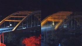 花蓮長虹橋猛晃畫面曝