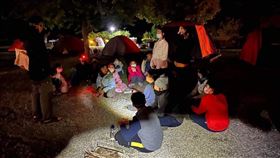 雲林潮厝華德福國小，地震失聯，畢旅合歡山，烏龍 (圖／翻攝畫面)