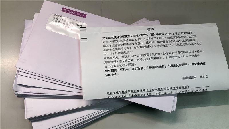 駕駛注意！加重酒、毒駕處罰將上路