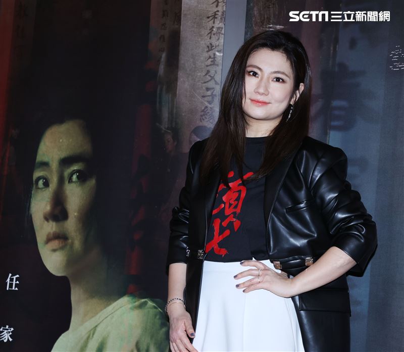 Selina（任家萱）出席「頭七」聯訪，交往半年男友6字直球告白：姐姐我喜歡妳。（記者邱榮吉/攝影）