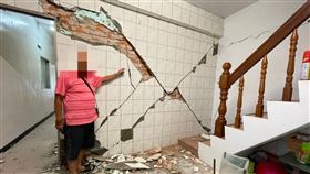 台東地震災情，受災戶有打碼