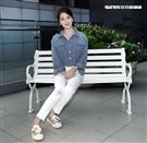 許藍方三立新聞網專訪。（記者邱榮吉/攝影）