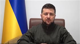 烏克蘭總統澤倫斯基透過視訊，在日本國會發表演說。（圖／翻攝自《zelenskiy_official》IG）