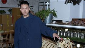 曾昱嘉三立新聞網專訪。（記者邱榮吉/攝影）