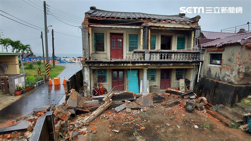 高雄116年洋樓被震垮　慘況曝光