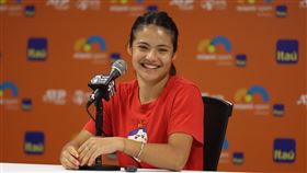 ▲英國網球女將拉杜卡努（Emma Raducanu）。（圖／美聯社／達志影像）