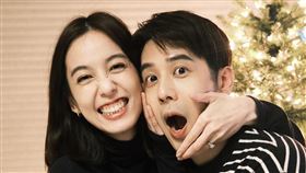 陳庭妮與胡宇威宣布結婚喜訊後，po出色色公仔照喊害羞。（圖／翻攝自陳庭妮IG）