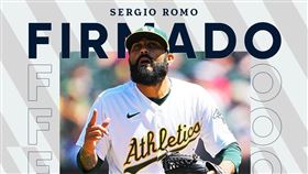 ▲Sergio Romo在39歲加盟西雅圖水手。（圖／取自大聯盟FB）