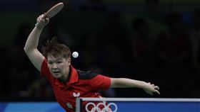 ▲台灣桌球女將陳思羽。（圖／美聯社／達志影像）