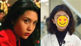 中國美女醫師周勤 撞臉邱淑貞/微博