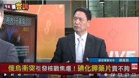 前空軍副司令張延廷在《94要客訴》研判，普丁有可能用萬噸以下小當量戰術核武攻擊烏克蘭