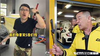 杰爺質疑造假　廖老大嗆公開車涯影片