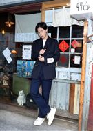 孫麥傑三立新聞網專訪。（記者邱榮吉/攝影）