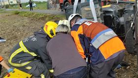 台南,產業道路,堆高機,駕駛,吊臂,命危