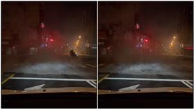 台南鹽水溪橋「狂冒15秒白煙」！在地人嚇壞：又有氣爆？（圖／翻攝自台南大小事）