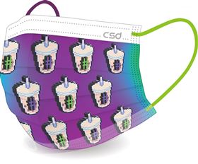 中衛賣「珍奶」口罩！結合外送到你家(圖/翻攝畫面)