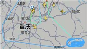 新／中國川航「飛莫斯科貨機」機械故障！空中盤旋耗油▲（圖／翻攝自封面新聞微博）