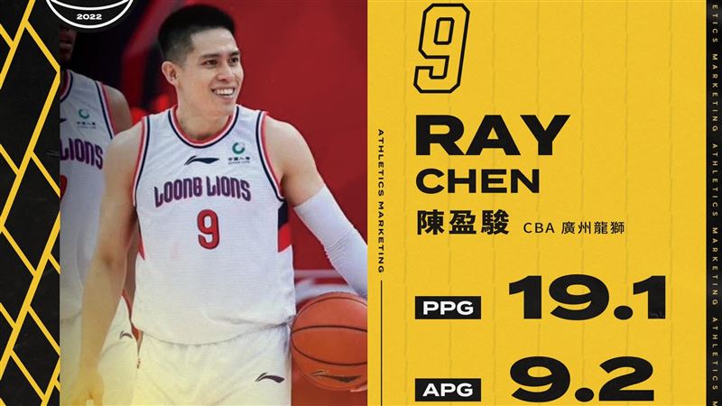 陳盈駿助攻創CBA紀錄　入圍MVP