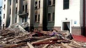 馬立波戲劇院（Drama Theatre of Mariupol）（圖／路透社／達志影像）