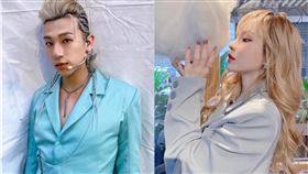 嘻小瓜、陳斯亞（圖／翻攝自嘻小瓜、陳斯亞臉書）
