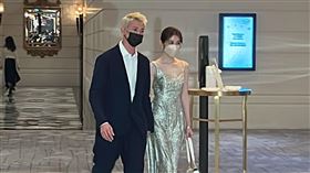 邵雨薇 吳慷仁 徐乃麟 庹宗康 姚元浩 李易參加王鼎霖和丁巧唯的婚禮。（圖／記者林明柔攝影）