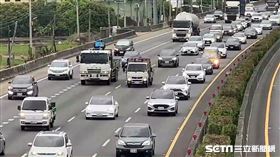 國道/路況/塞車(翻攝畫面)