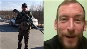 英國狙擊手兼醫護兵肖恩（Shane Matthew）。（圖／翻攝自《Shane Matthe》TikTok）
