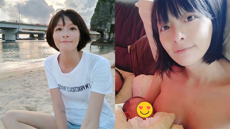 李依瑾消失2年當媽　性感哺乳照曝光