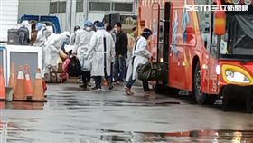 大潭電廠新竹移工宿舍52人確診。（圖／翻攝畫面）