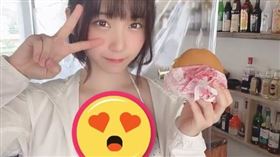 伊織萌（圖／翻攝自moe_five IG）遮