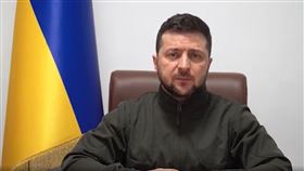 烏克蘭總統澤倫斯基透過視訊，在日本國會發表演說。（圖／翻攝自《zelenskiy_official》IG）