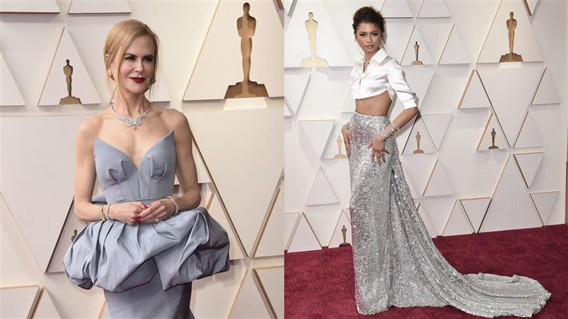 蜘蛛女辣曬蠻腰　妮可基嫚深V登紅毯