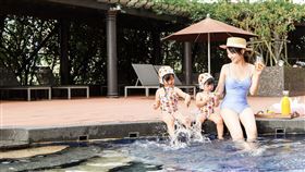 台北君悅酒店超人氣笑笑羊主題假期七月底前周末9成滿。（圖／台北君悅提供）