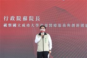 台南市長黃偉哲致詞表示，來台南沙崙，看見未來的台灣！