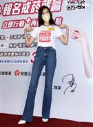 隋棠出席公益代言戒菸公益活動。（記者邱榮吉/攝影）