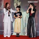 Selina任家萱、吳以涵、高宇蓁出席「頭七」首映會。（記者邱榮吉/攝影）
